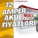 72 Amper Akü fiyatları-Mutlu Akü, Varta, Bosch ve İnci Akü   