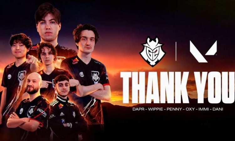 G2 Esports VALORANT Kadrosu ile Yollarını Ayırdı