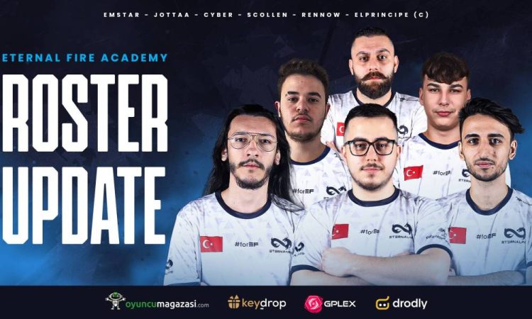 Eternal Fire CS:GO Akademi Takım Kadrosu Güncellendi!