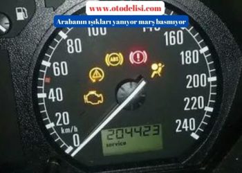 Arabanın ışıkları yanıyor marş basmıyorsa! İşte 3 sebebi
