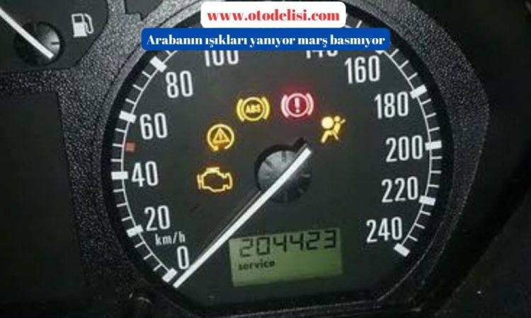 Arabanın ışıkları yanıyor marş basmıyorsa! İşte 3 sebebi